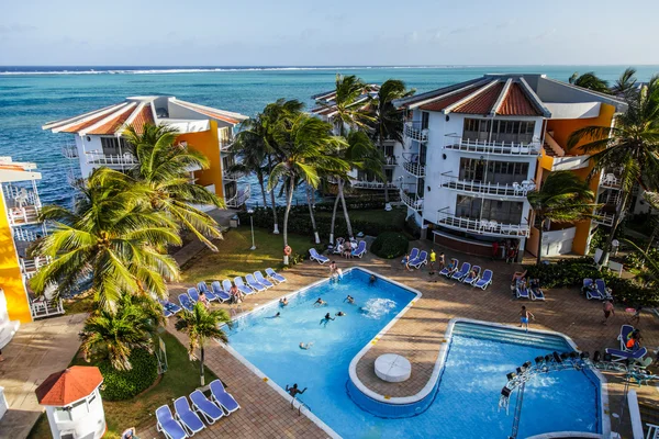 Decameron akvaryum otel San Andres adasında — Stok fotoğraf