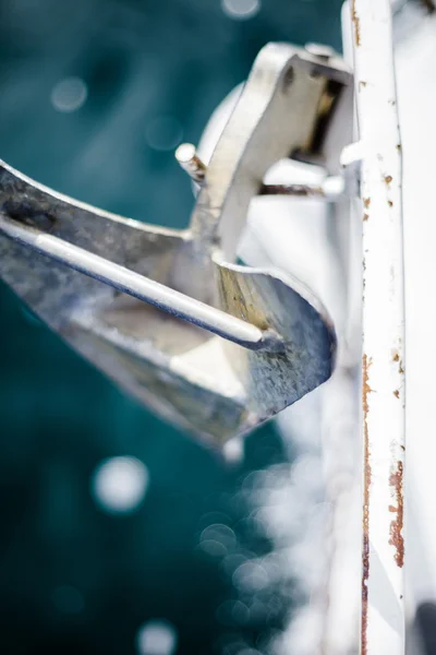 Ancla abstracta en barco —  Fotos de Stock