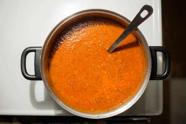 Domowe zupa jarzynowa — Zdjęcie stockowe