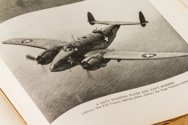 US army photo of a Bomber Airplane.