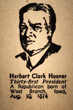 Herbert Hoover the 31st President of the United State of America