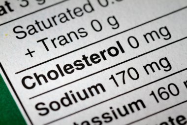 Shallow depth of Field image of Nutrition Facts