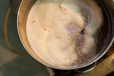 Köpük stok pot demlemek mash
