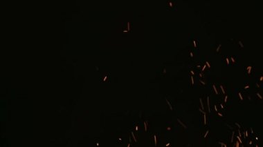 Arka plan etkisi soyut kampı ateş kıvılcımları