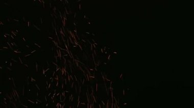 Arka plan etkisi soyut kampı ateş kıvılcımları