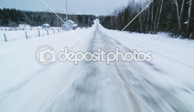 Kış aylarında bir küçük Off Road sürüş