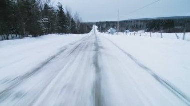 Kış aylarında bir küçük Off Road sürüş