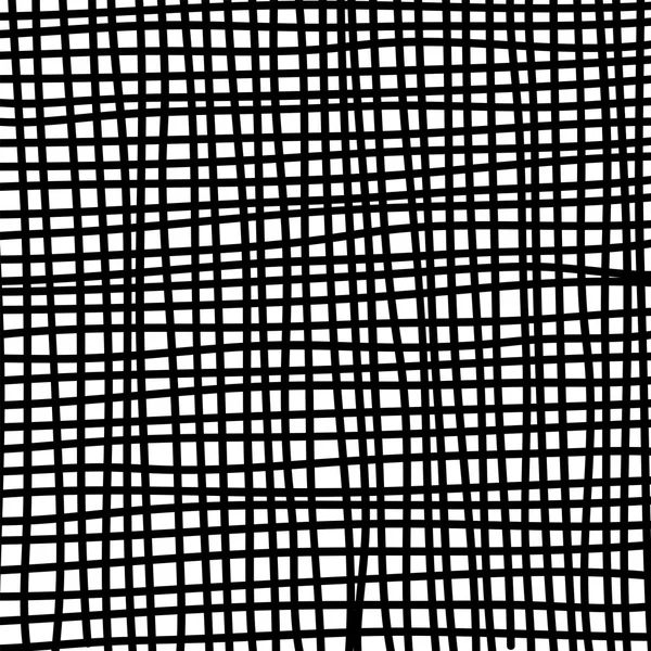 Siyah hücre benzersiz soyut desen çizgileri — Stok Vektör