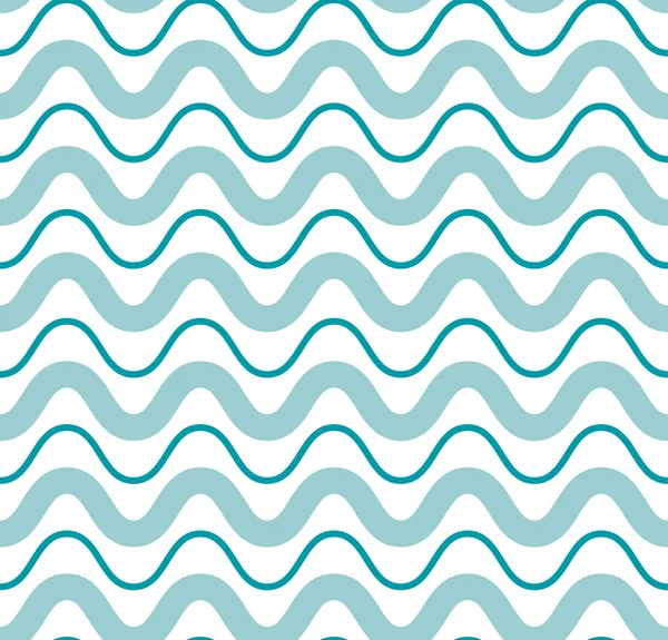 Taze sevimli deniz dalga seamless modeli