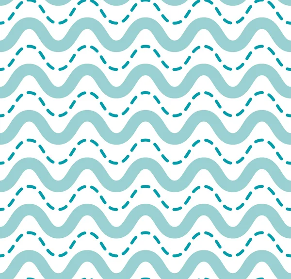 Taze sevimli deniz dalga seamless modeli