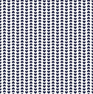 Seamless modeli mavi kalp