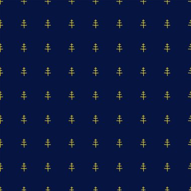 Noel sorunsuz ağaç desen Doodle 