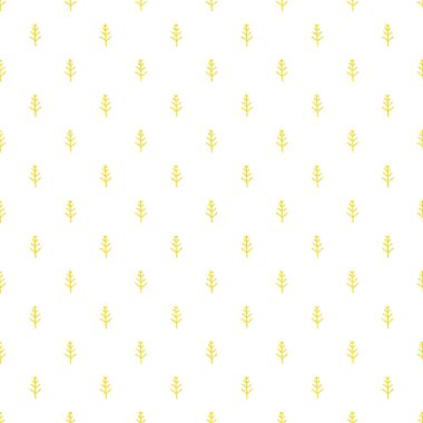 Noel sorunsuz ağaç desen Doodle 