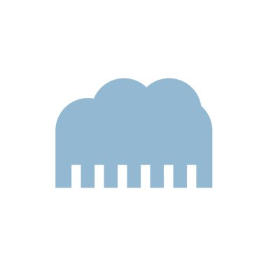 Bulut yağmur renk web simge tasarlamak