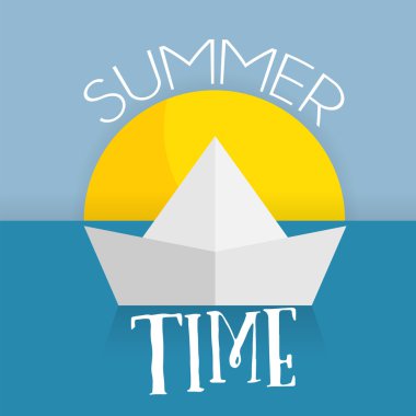 Yaz saati kartı web simgesi