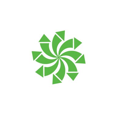 Circular arrow computer icon web