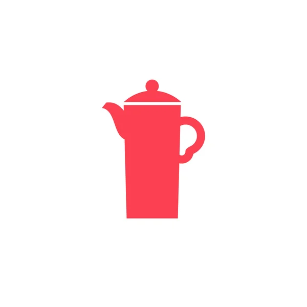 Coffee pot, компьютерная икона web — стоковый вектор