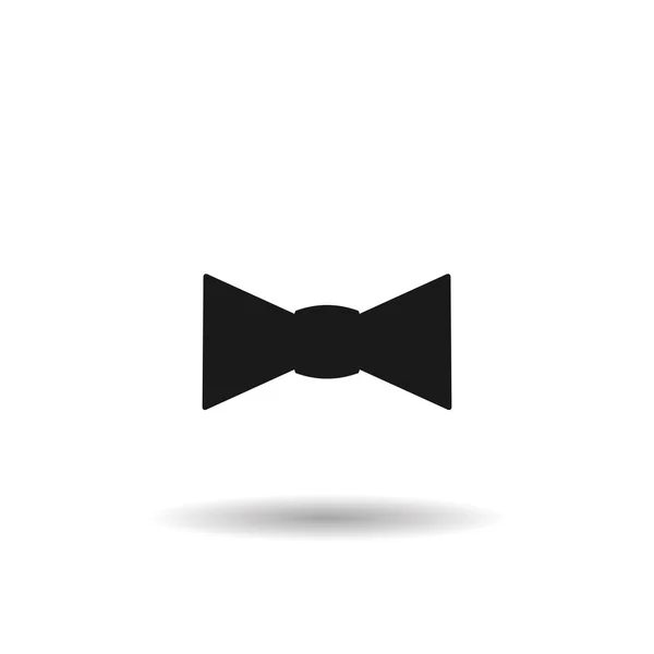 Bow tie black web icon thin line app — Stock Vector