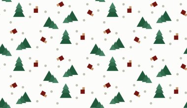 Kesintisiz Kaydırma Noel desen için hediye