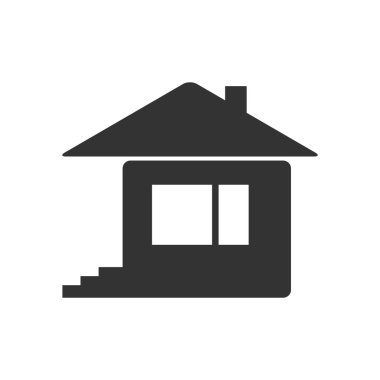 Vektör simgesi basit town house