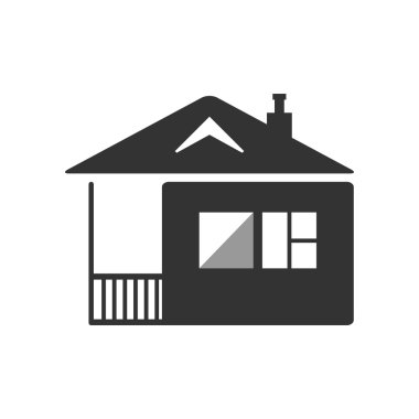 Vektör simge şehir evi