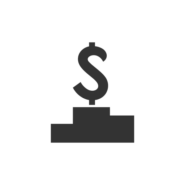 Vector icon finance — Stock Vector