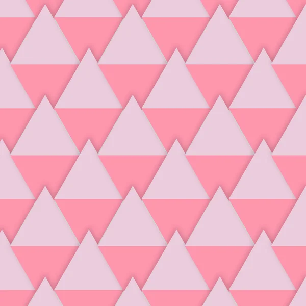 Vector achtergrond roze diamanten voor Valentines Day — Stockvector