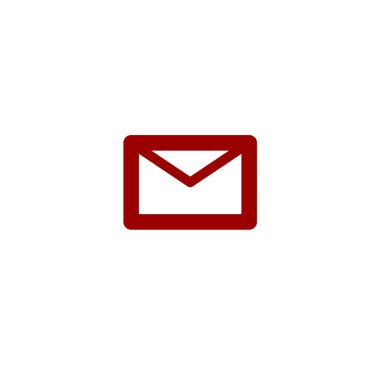 renkli kapalı zarf satırı simgesi