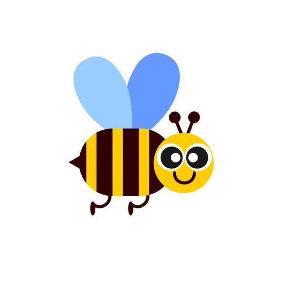 Honigfarbenes Bienensymbol — Stockvektor