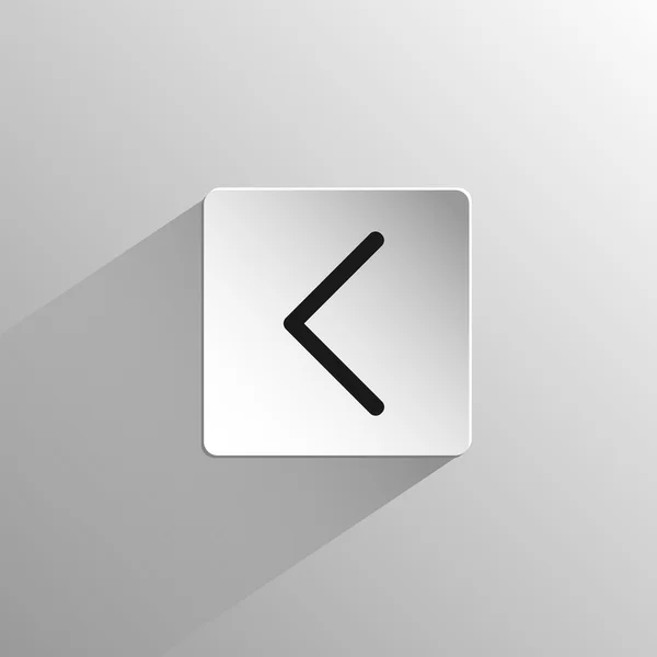 Černá ikonu runa Kaunaz — Stockový vektor