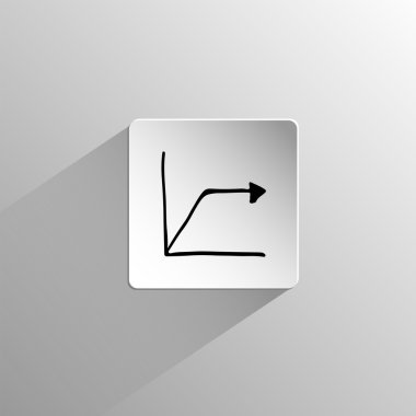 büyüme siyah ok simgesi Doodle