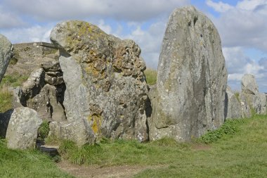 Batı Kennet uzun Barrow, Avebury, Wiltshire, İngiltere