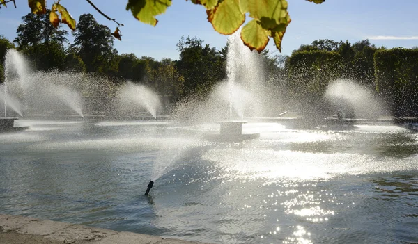 Fuentes en Battersea Park, Londres, Inglaterra — Foto de Stock