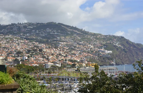 Cidade do Funchal na Madeira, Portugal — Fotografia de Stock