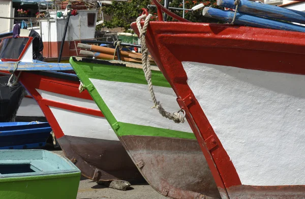 Barche da pesca a Camara de Lobos, Madeira, Portogallo — Foto Stock