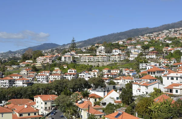 Вид на Фуншал, Мадейра, Португалия — стоковое фото