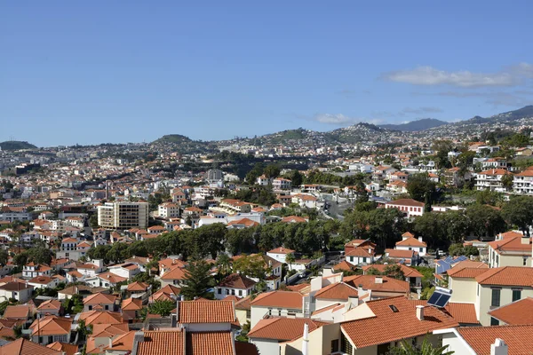 Widok na Funchal, Madera, Portugalia — Zdjęcie stockowe