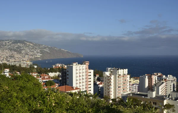 Vista sobre Funchal, Madeira, Portugal — Fotografia de Stock