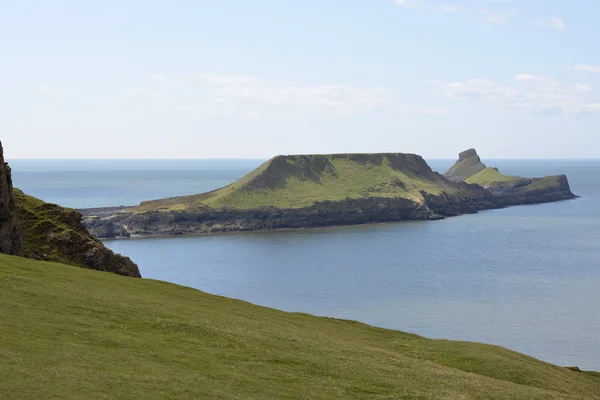 Robaków głowy na Gower Peninsular, Wales, Wielka Brytania — Zdjęcie stockowe