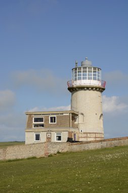 Deniz feneri Beachy Head. İngiltere