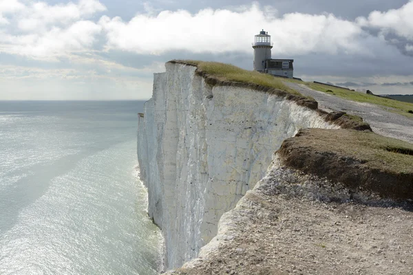 Deniz feneri Beachy Head. İngiltere — Stok fotoğraf