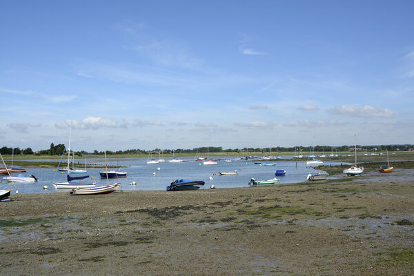 Chichester Harbour at Bosham. Sussex. England