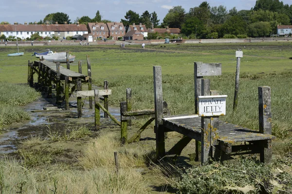 Staré molo na Bosham. Sussex. Anglie — Stock fotografie