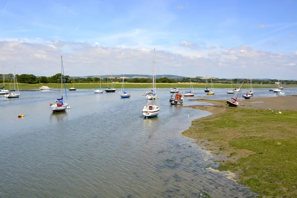 Boats at Bosham. Sussex. England — Stock Photo, Image