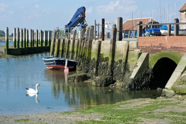 Bosham Quay, Sussex, İngiltere