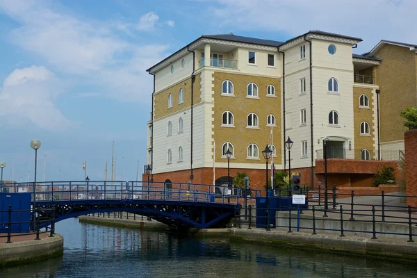 Sovereign Harbour, Eastbourne, England — Stock Photo, Image