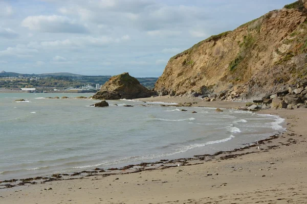 Polkerris beach, Cornwall, Inglaterra — Foto de Stock