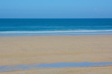 Porthmeor Beach, St.Ives, Cornwall, İngiltere