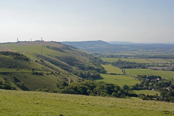 I South Downs nel Sussex. Inghilterra — Foto Stock