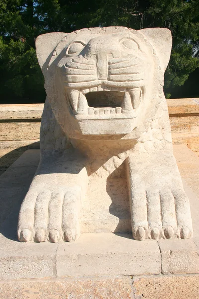 Lion d'Anitkabir, Ankara - Turquie, Mausolée d'Ataturk — Photo